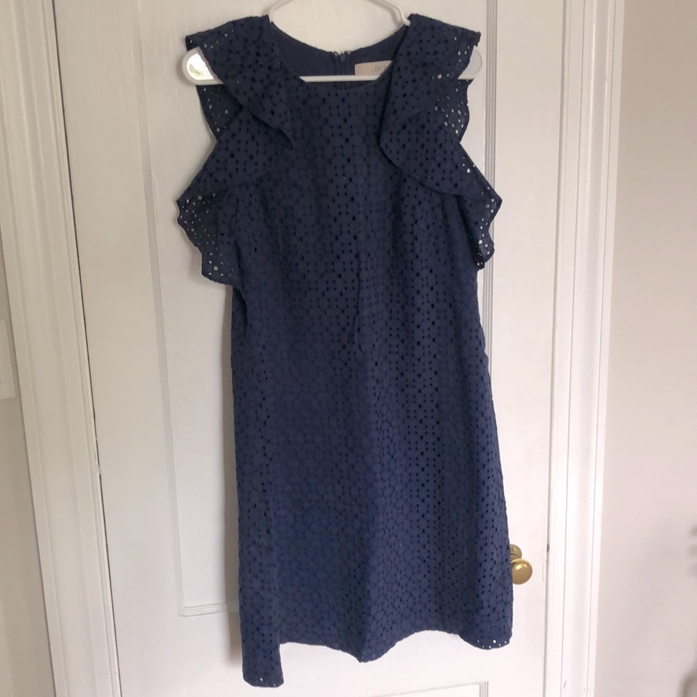 Navy LOFT Dress